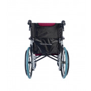 Кресло-коляска инвалидная облегченная алюминиевая складная LY-710 (710-011), ширина сиденья 45 см, нагрузка 120 кг