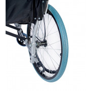 Кресло-коляска инвалидная облегченная алюминиевая складная LY-710 (710-011), ширина сиденья 45 см, нагрузка 120 кг