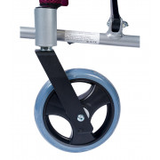 Кресло-коляска инвалидная облегченная алюминиевая складная LY-710 (710-011), ширина сиденья 45 см, нагрузка 120 кг