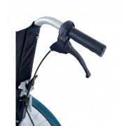 Кресло-коляска инвалидная облегченная алюминиевая складная LY-710 (710-011), ширина сиденья 45 см, нагрузка 120 кг