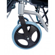 Кресло-коляска инвалидная облегченная алюминиевая с высокой спинкой складная LY-710-954-J