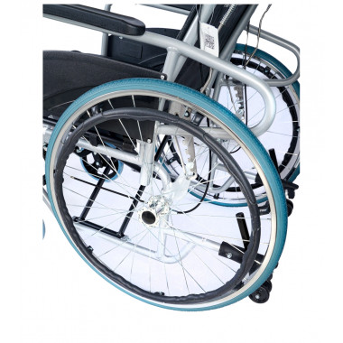 Кресло-коляска инвалидная облегченная алюминиевая с высокой спинкой складная LY-710-954-J