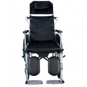 Кресло-коляска инвалидная облегченная алюминиевая с высокой спинкой складная LY-710-954-J