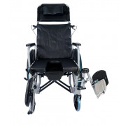 Кресло-коляска инвалидная облегченная алюминиевая с высокой спинкой складная LY-710-954-J