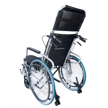 Кресло-коляска инвалидная облегченная алюминиевая с высокой спинкой складная LY-710-954-J