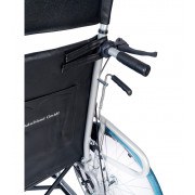 Кресло-коляска инвалидная облегченная алюминиевая с высокой спинкой складная LY-710-954-J