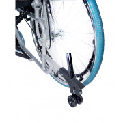 Кресло-коляска инвалидная облегченная алюминиевая с высокой спинкой складная LY-710-954-J