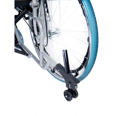 Кресло-коляска инвалидная облегченная алюминиевая с высокой спинкой складная LY-710-954-J