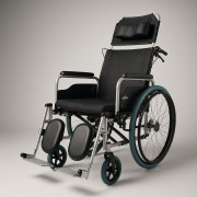 Кресло-коляска инвалидная облегченная алюминиевая с высокой спинкой складная LY-710-954-J