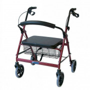 Ходунки-каталка на четырех колесах LY-517XXL повышенной грузоподъемности 220кг!