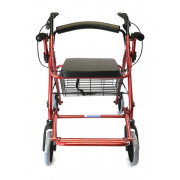 Ходунки-каталка на четырех колесах с подножкой LY-582