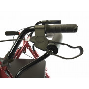 Ходунки-каталка на четырех колесах с подножкой LY-582