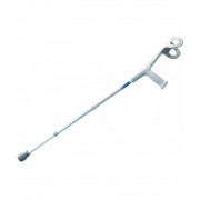 Костыль опорный LY-937 регулируемый по высоте (серый)